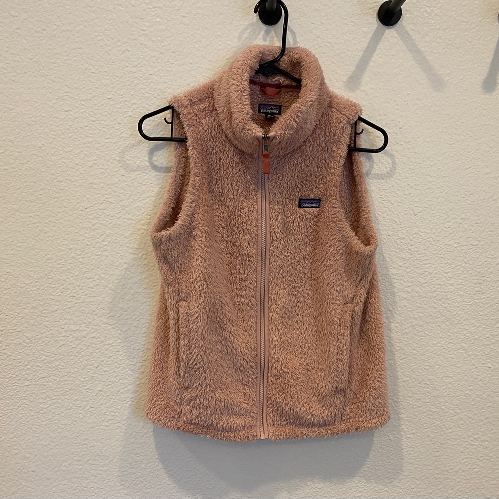 Patagonia rose Sherpa vest